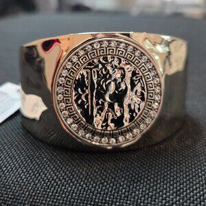 White House Black Market Mixed Metal Coin Bracelet